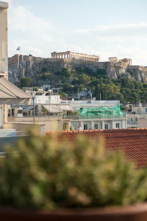 Ferienwohnung Ariadne'S Penthouse In Central Athen Exterior foto